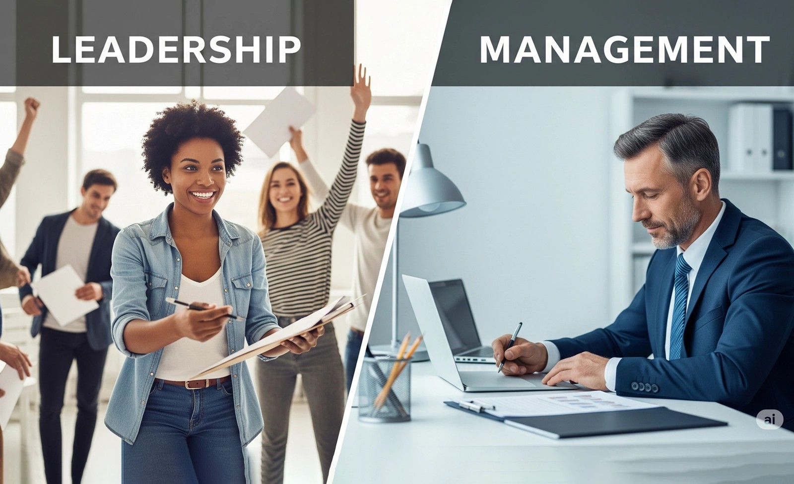 Leadership Vs Management – What’s the Difference?